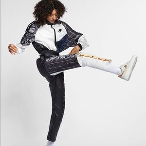 Nike woven paisley track pants. NSW